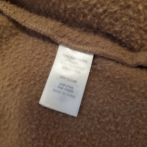 Joie Cropped Shacket. Tan / light brown. Size XL. Cozy. Jacket. Fall. - Picture 6 of 11